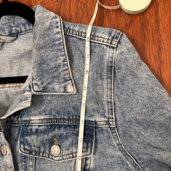 Free People Rumors Blue Jean Jacket - Picture 13 of 14
